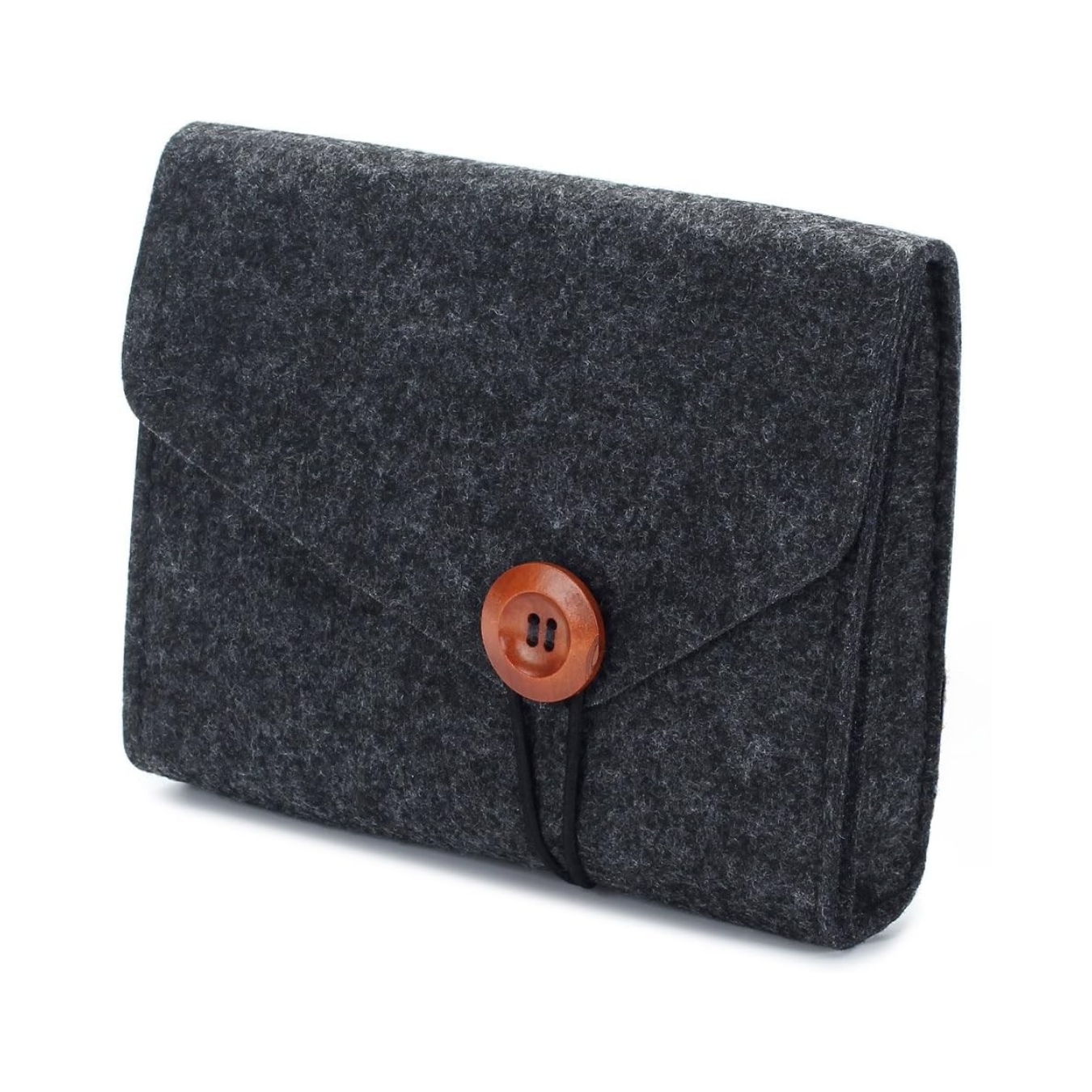 Pochette de rangement en feutre pour accessoires électroniques – Souris, câbles, disque dur, batterie externe