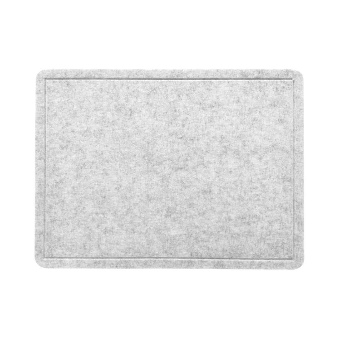 Tableau mural en feutre autocollant – 40 x 60 cm – Tableau d’affichage résistant pour maison, bureau et école – Gris