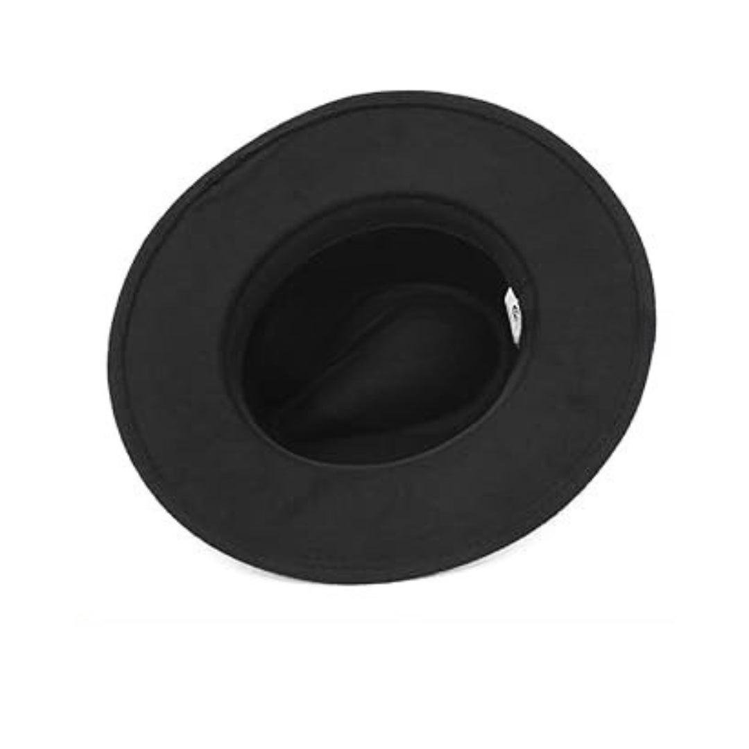 Chapeau fedora unisexe en feutre laine et polyester – style panama