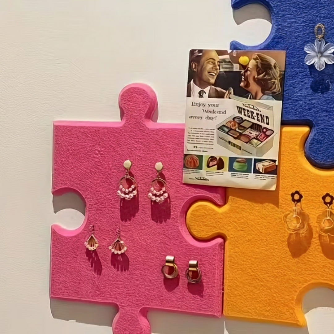 Lot de 9 panneaux muraux en feutre 3D autocollants – 20 x 28 cm – Puzzle décoratif contemporain pour maison, bureau et cuisine