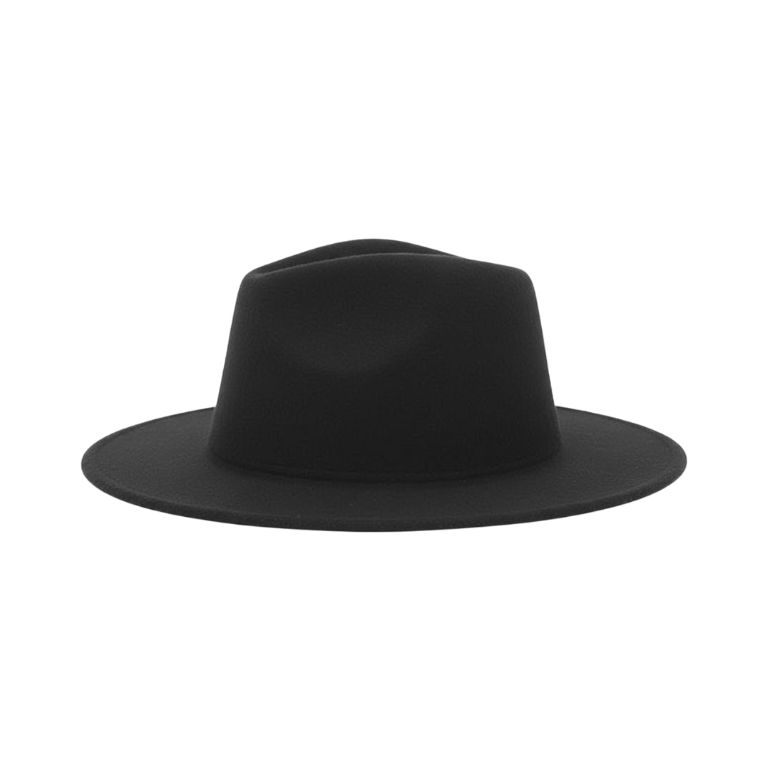 Chapeau fedora unisexe en feutre laine et polyester – style panama