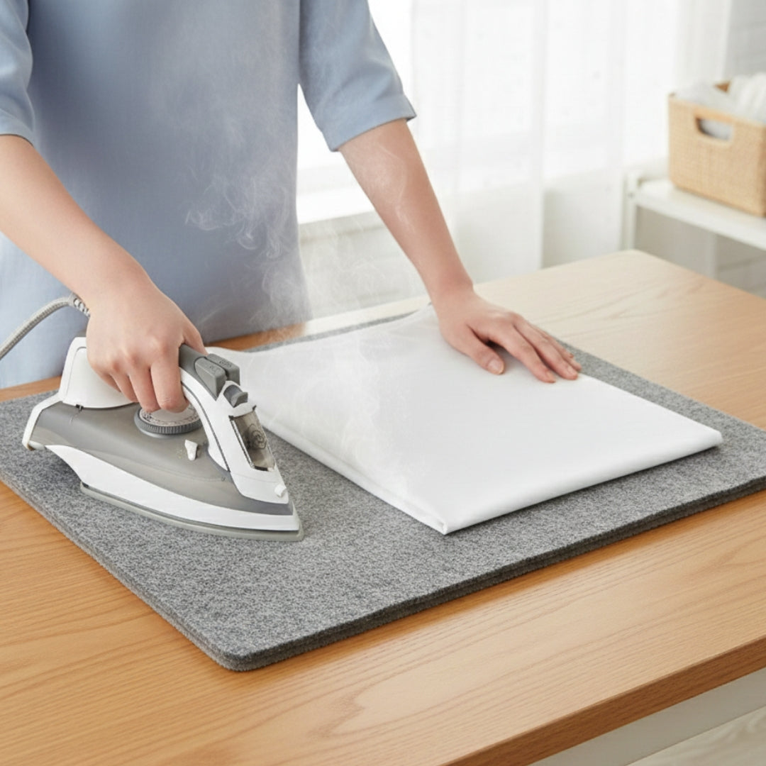 Tapis de repassage en laine premium – Résistant à la chaleur – Feutre portable pour quilting, couture et vêtements