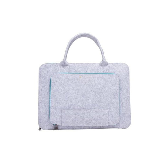 Housse en feutre pour ordinateur portable 11-11,6 pouces avec poignée et pochette avant