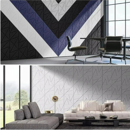 Lot de panneaux acoustiques carrés en feutre auto-adhésif – Insonorisants et décoratifs – Plusieurs couleurs