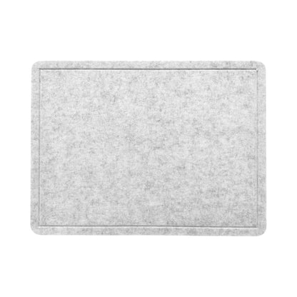 Tableau mural en feutre autocollant – 40 x 60 cm – Tableau d’affichage résistant pour maison, bureau et école – Gris