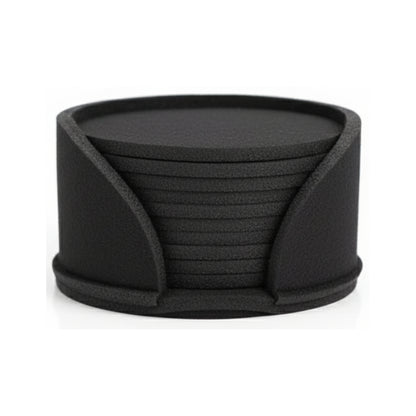 Lot de 10 sous-verres ronds en feutre – 10 cm – Protège-table résistant à la chaleur pour tasses et boissons – Plusieurs couleurs