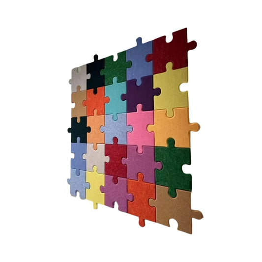 Lot de 9 panneaux muraux en feutre 3D autocollants – 20 x 28 cm – Puzzle décoratif contemporain pour maison, bureau et cuisine