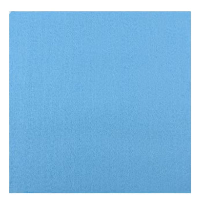 Tissu feutre polyester non tissé 1,5 mm – tissu feutrine et feutrine tissu en carrés 45 x 45 cm pour couture et DIY