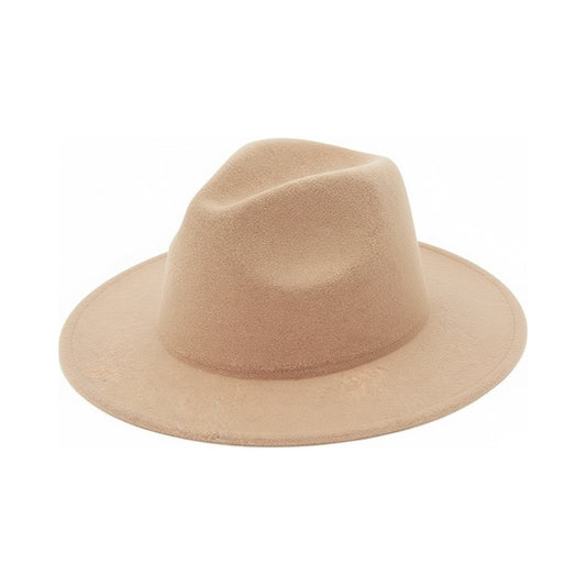 Chapeau fedora unisexe en feutre laine et polyester – style panama