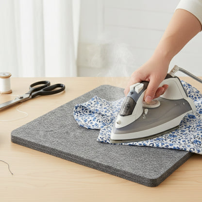 Tapis de repassage en laine premium – Résistant à la chaleur – Feutre portable pour quilting, couture et vêtements