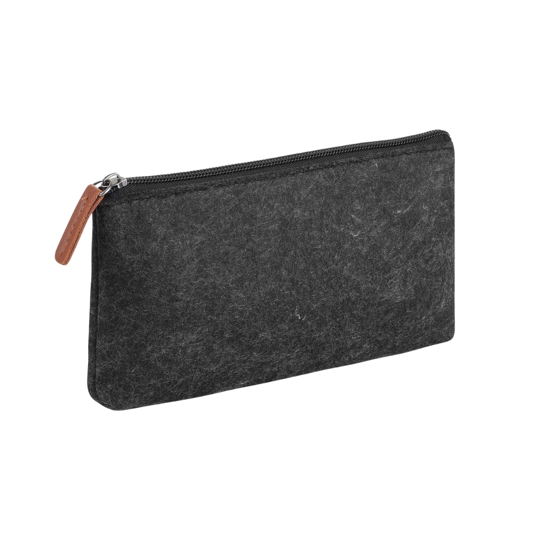 Paris Life trousse en feutre noir – Lot de 3