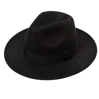 chapeau fedora homme et femme noir
