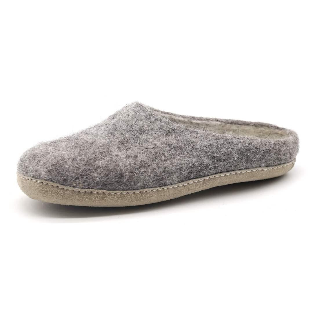 Chaussons en laine mérinos feutrée