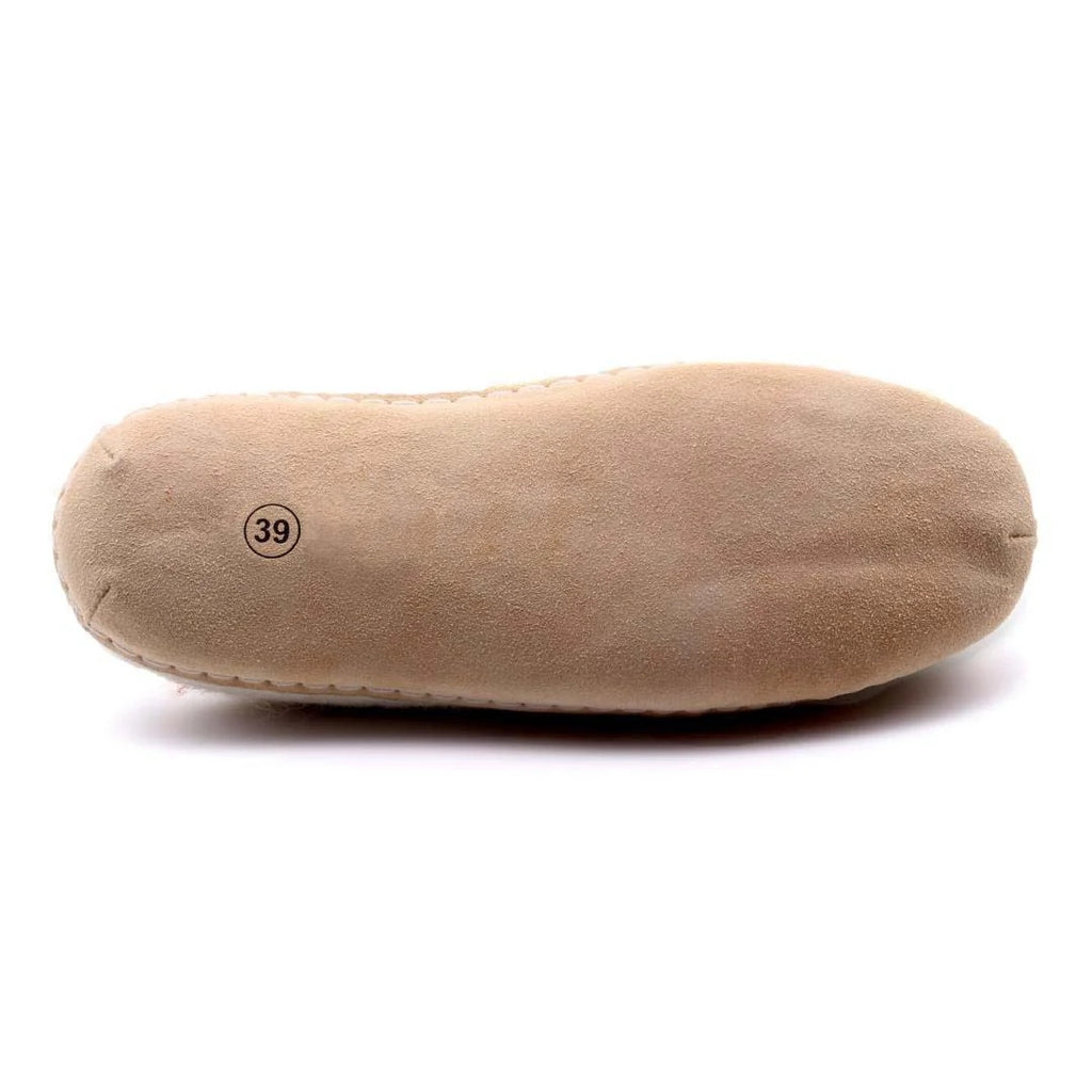 Chaussons en laine mérinos feutrée